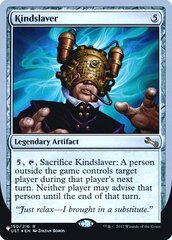 Kindslaver - Foil - The List