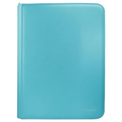 Ultra Pro - Vivid 9-Pocket Zippered PRO-Binder - Light Blue