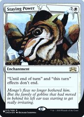 Staying Power - Foil - The List