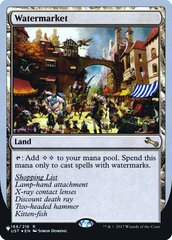 Watermarket - Foil - The List