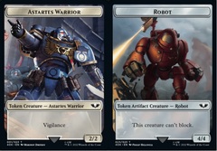 Astartes Warrior (001) // Robot Double-Sided Token