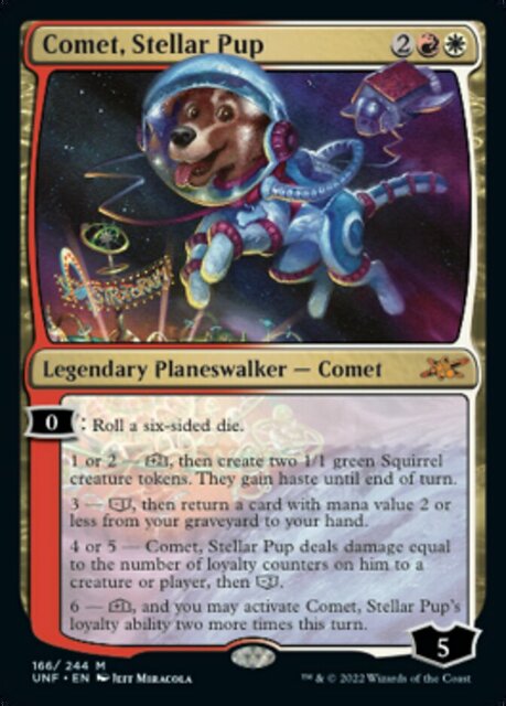 Comet, Stellar Pup - Foil