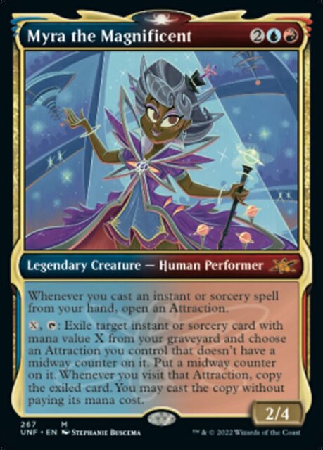 Myra the Magnificent - Foil - Showcase