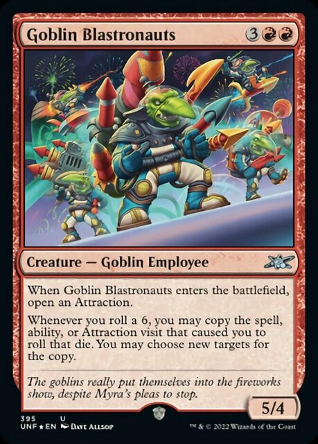 Goblin Blastronauts - Galaxy Foil