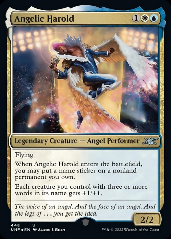 Angelic Harold - Galaxy Foil