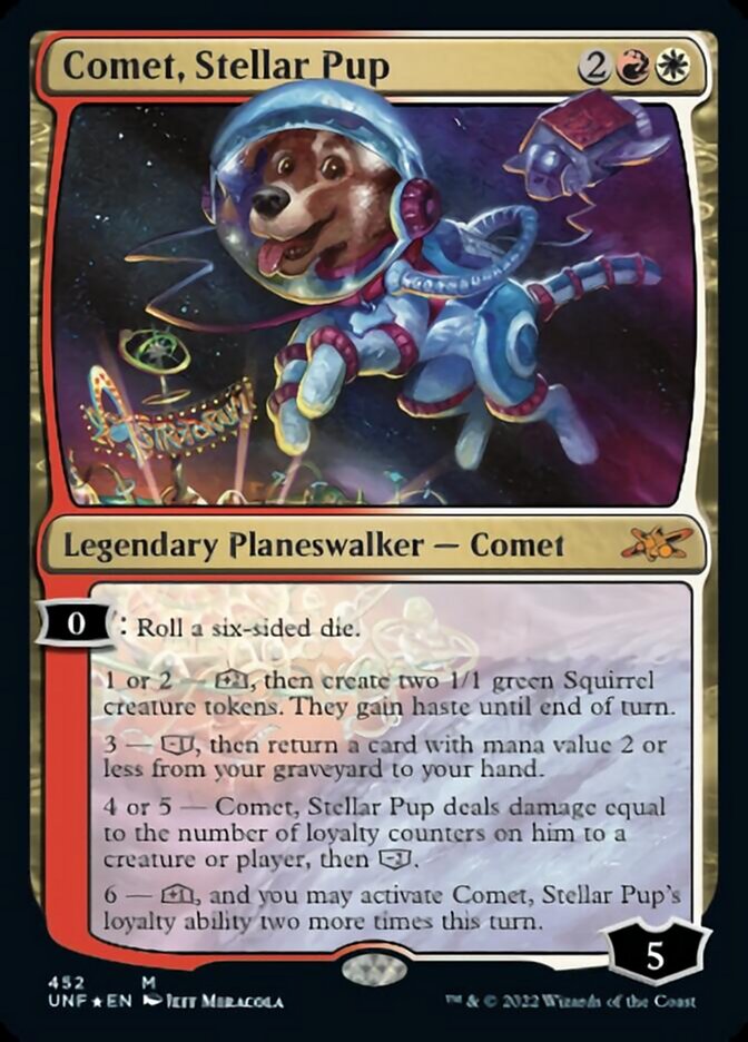 Comet, Stellar Pup - Galaxy Foil