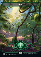 Forest (490) (Borderless) (Galaxy Foil) - Foil