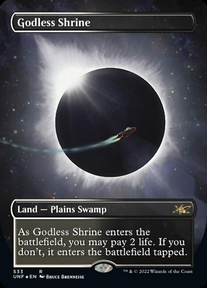 Godless Shrine - Borderless - Galaxy Foil