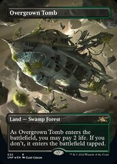 Overgrown Tomb - Borderless - Galaxy Foil