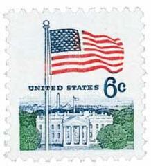 Flag and White House