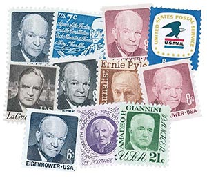 Regular Issue set of 11 stamps