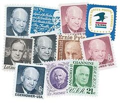 Regular Issue set of 11 stamps