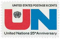 United Nations 25th Anniversary