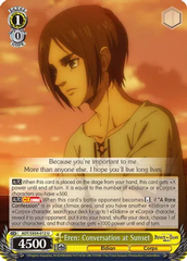 Eren: Conversation at Sunset - AOT/SX04-012 - U