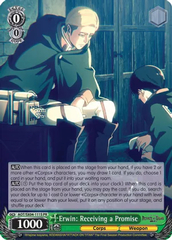 Erwin: Receiving a Promise - AOT/SX04-111S - PR - Foil