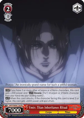 Ymir: Titan Inheritance Ritual - AOT/SX04-116 - PR