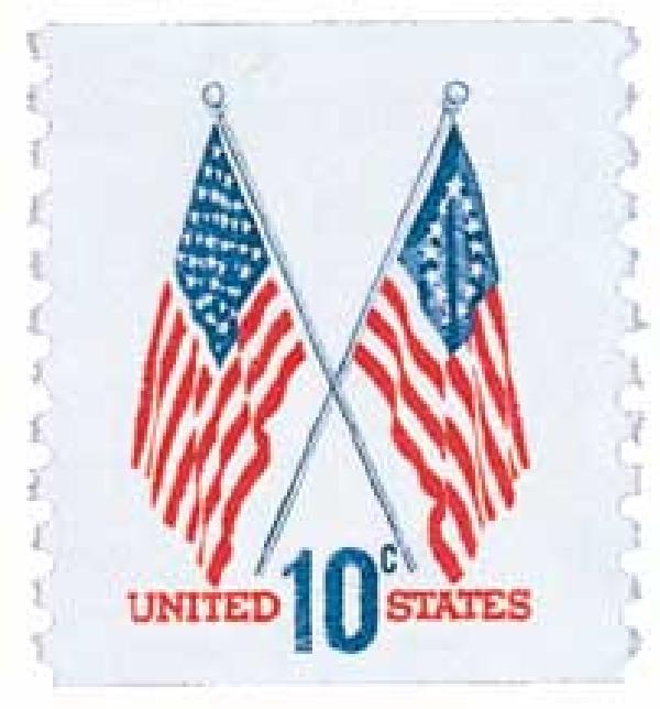 Star and 13-Star American Flags, coil
