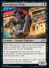 Discourtesy Clerk - Foil