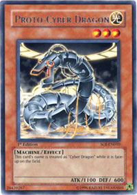 Proto-Cyber Dragon - SOI-EN010 - Rare - Unlimited Edition