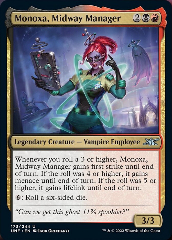 Monoxa, Midway Manager - Foil