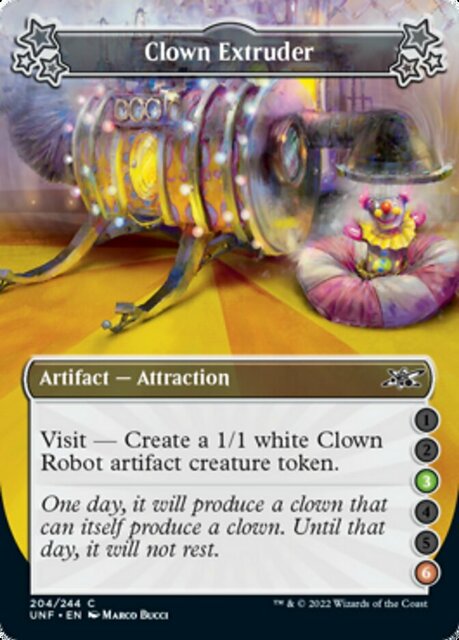 Clown Extruder (3-6) - Foil