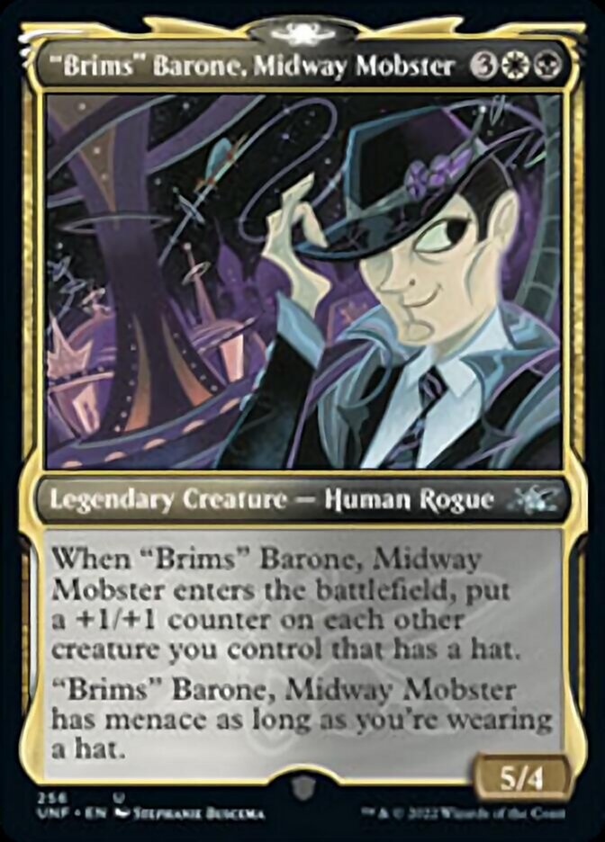 Brims Barone, Midway Mobster - Foil - Showcase