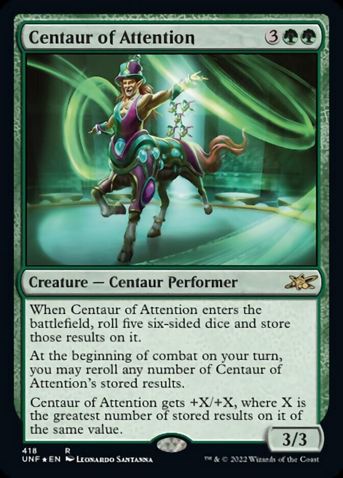 Centaur of Attention - Galaxy Foil