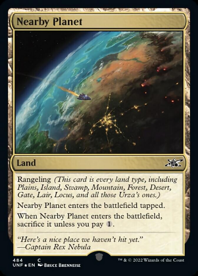 Nearby Planet - Galaxy Foil