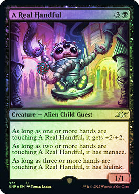 A Real Handful (Galaxy Foil)