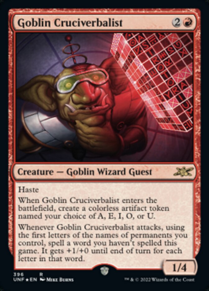 Goblin Cruciverbalist - Galaxy Foil