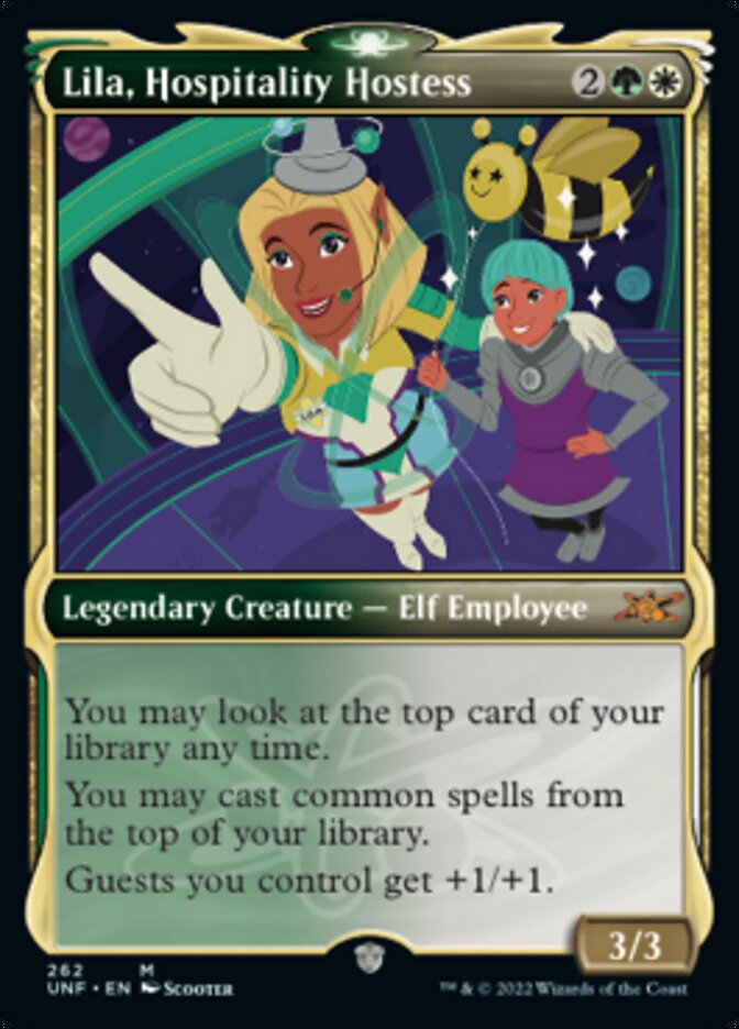 Lila, Hospitality Hostess (Showcase) - Foil