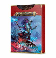 Disciples Of Tzeentch Warscroll Cards (French)