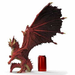 D&D Icons of the Realms: Balagos, Ancient Red Dragon