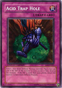 Acid Trap Hole - SOI-ENSE1 - Secret Rare - Limited Edition Acid Trap Hole - SOI-ENSE1 - Secret Rare - Limited Edition
