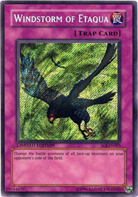 Windstorm of Etaqua - SOI-ENSE3 - Secret Rare - Limited Edition Windstorm of Etaqua - SOI-ENSE3 - Secret Rare - Limited Edition