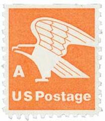 Orange Eagle A Rate, Perforation 11x10.5 Booklet