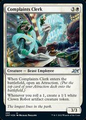 Complaints Clerk (Galaxy Foil) - Foil