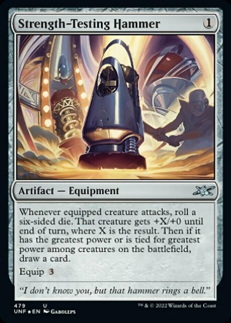 Strength-Testing Hammer - Galaxy Foil