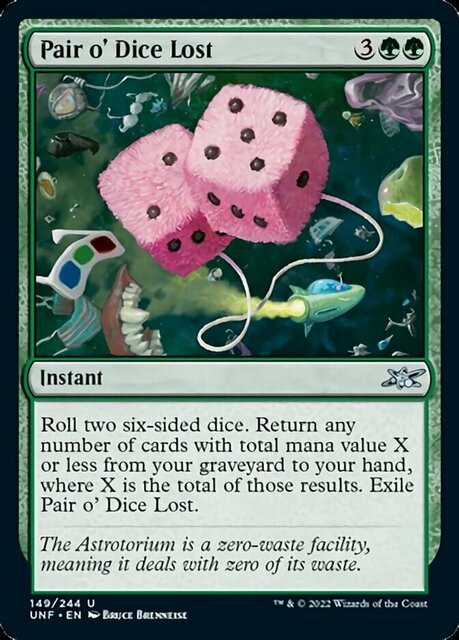 Pair o Dice Lost - Foil