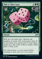 Pair o' Dice Lost - Foil