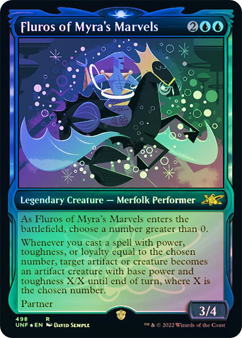 Fluros of Myras Marvels - Showcase - Galaxy Foil