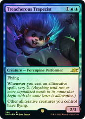 Treacherous Trapezist (Galaxy Foil) - Foil