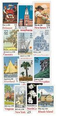Bicentenary Statehood, set of 13 stamps