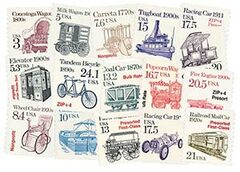 Transportation Series, set of 16
