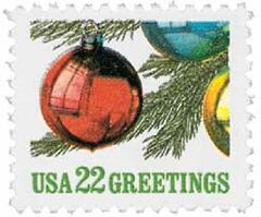 Contemporary Christmas: Ornaments on Tree
