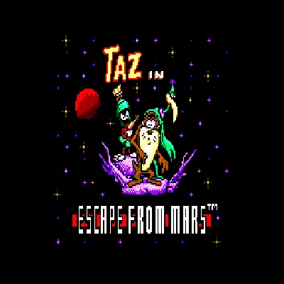 Taz in Escape from Mars