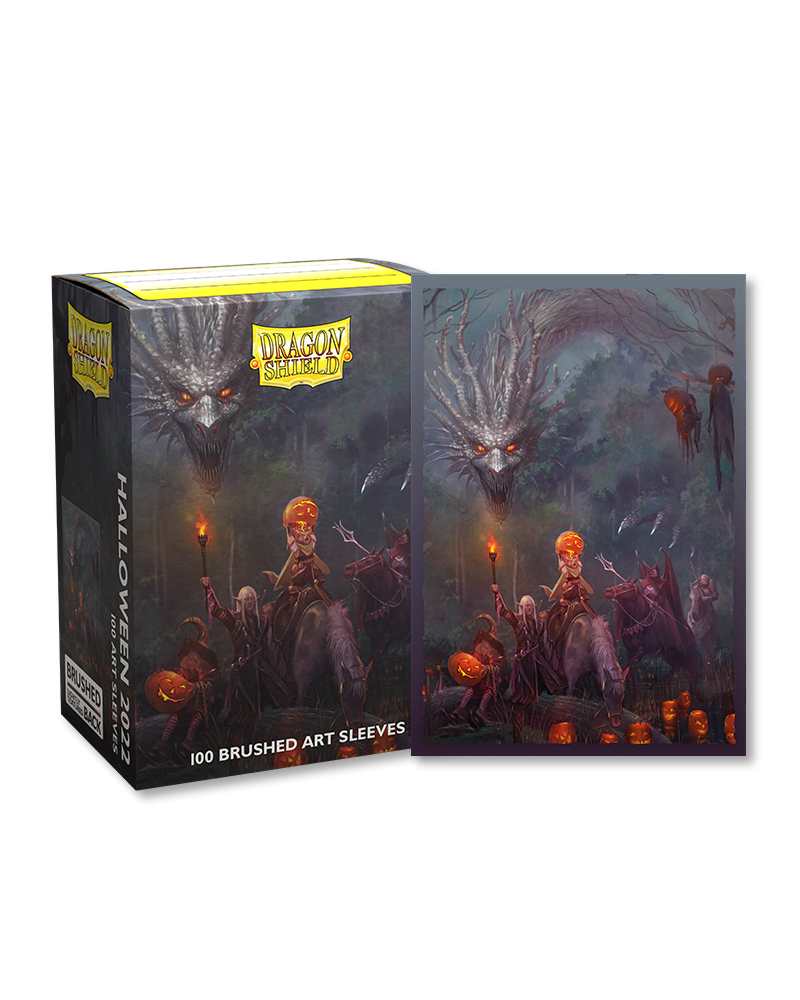 Dragon Shield - Halloween 2022 - Brushed Art Sleeves - Standard Size