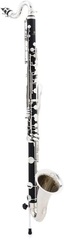 Jupiter JBC1000NC Intermediate Bb Bass Clarinet with 1-piece Body and Nickel-plated Keys