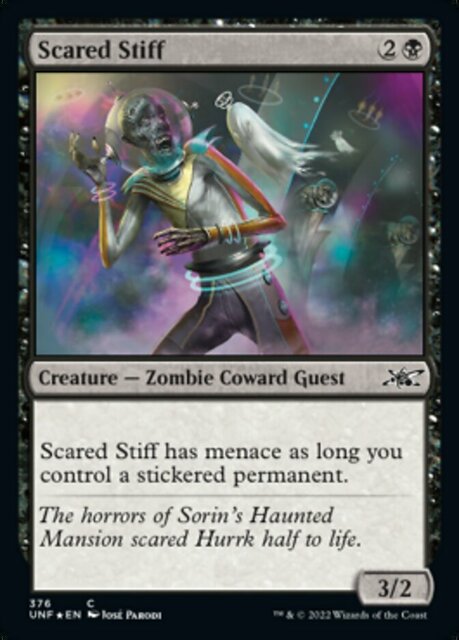 Scared Stiff - Galaxy Foil