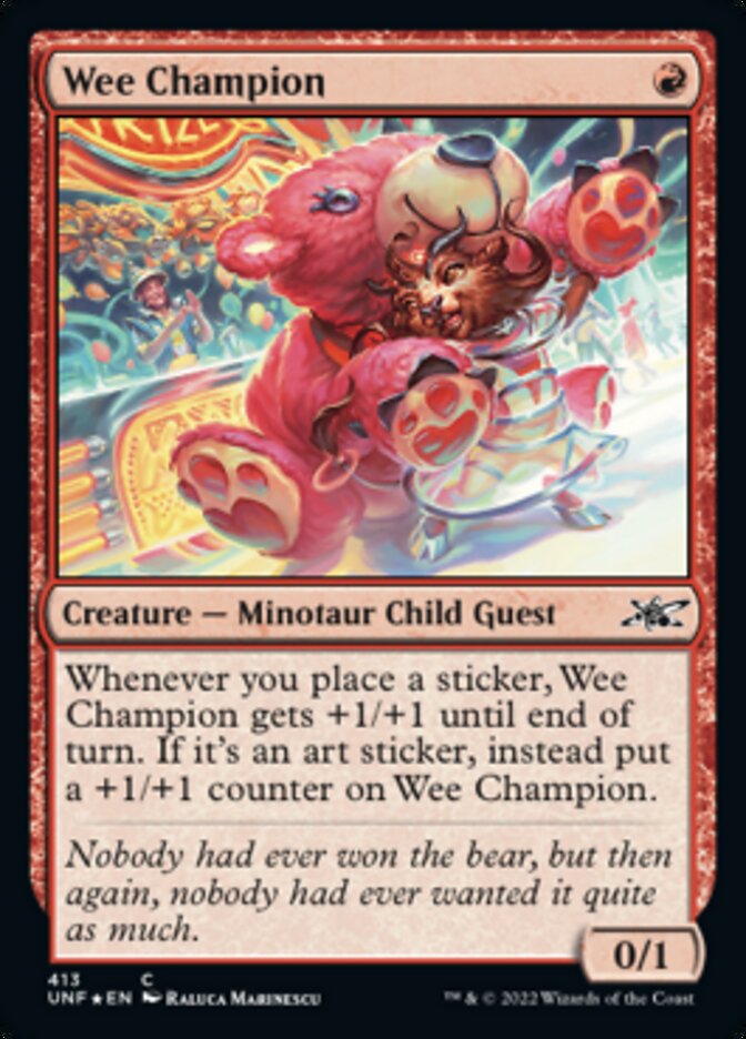 Wee Champion (Galaxy Foil)